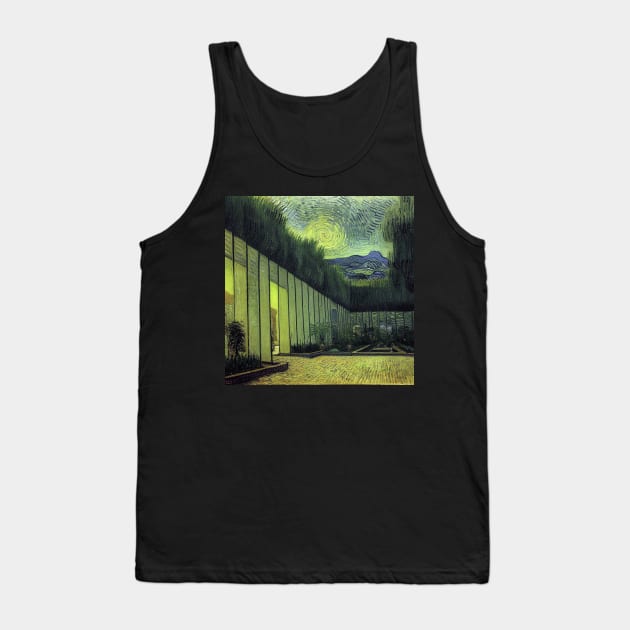 Hanging Gardens of Babylon in Van Gogh's style Tank Top by Classical